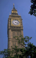 big ben clock 2 1980s 1990s A4 Photo Print