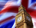 big ben uk Flags1980s A4 Photo Print