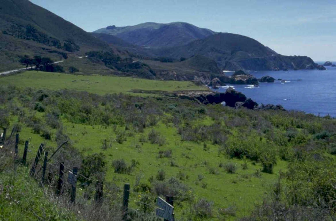 big sur coastline 2 1980s 1990s A4 Photo Print