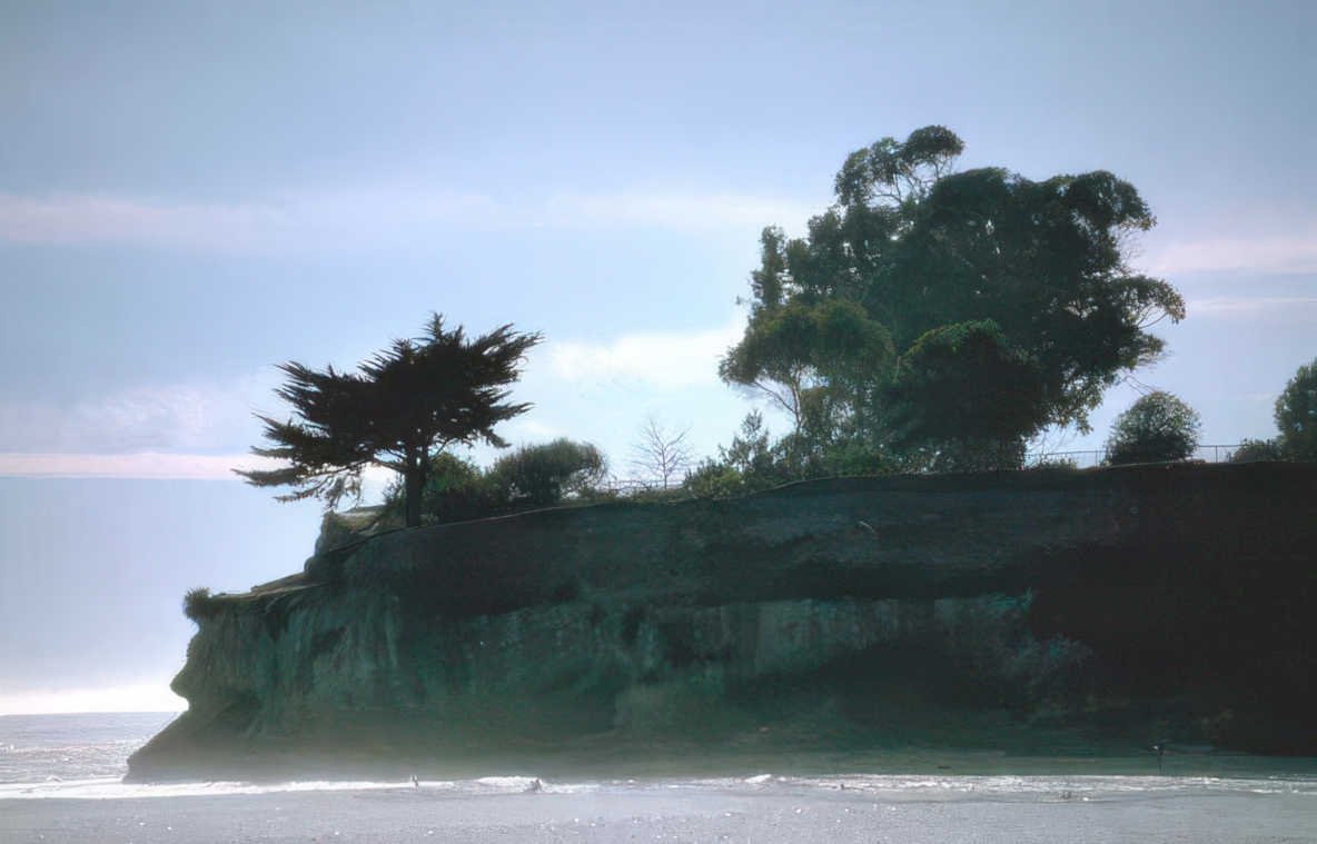 big sur coastline Vintage A4 Photo Print