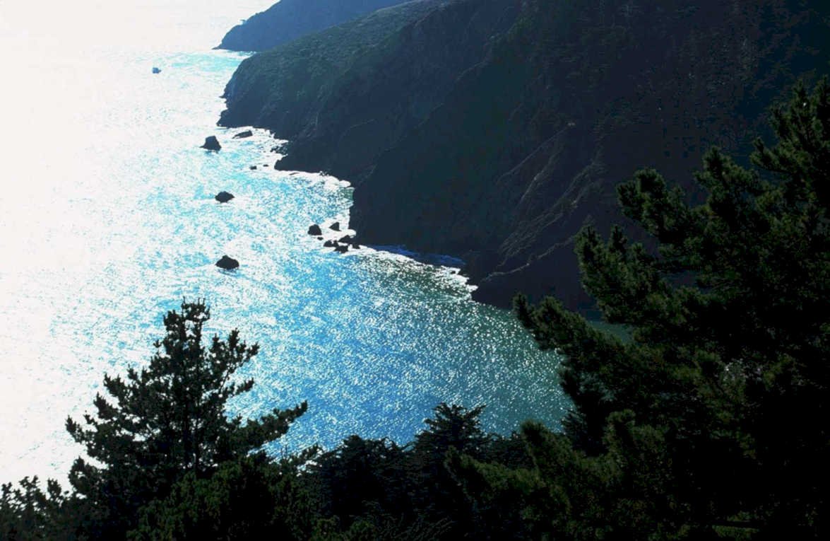 big sur coastline1980s 1990s A4 Photo Print
