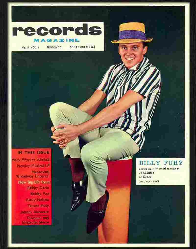 billy fury 1967 Advert A4 Photo Print
