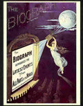 biograph cinema 1900s Advert A4 Photo Print