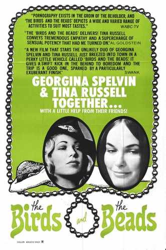 birds and beads  01 film star poster A4 Photo Print