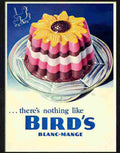birds blanc mange 1940s Advert A4 Photo Print