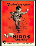 birds custard boy jumping in puddle Advert A4 Photo Print