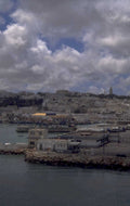 birgu harbor breakwater 1980s 1990s A4 Photo Print