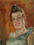 bjor Portrait of a Woman Art A4 Photo Print