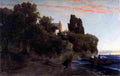 bk Castle by the Sea Art A4 Photo Print