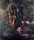 bk Faun with Nymph Art A4 Photo Print