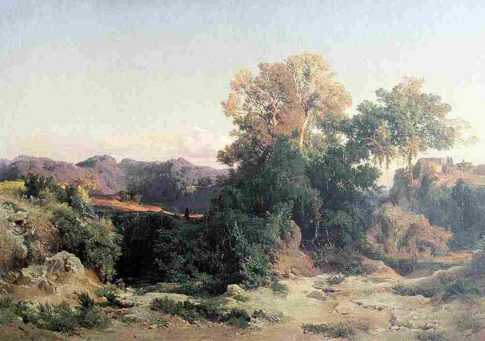 bk In the Albanian Mountains Art A4 Photo Print