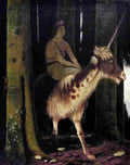 bk The Silence of the Woods Art A4 Photo Print