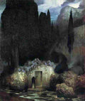 bk Tomb Art A4 Photo Print