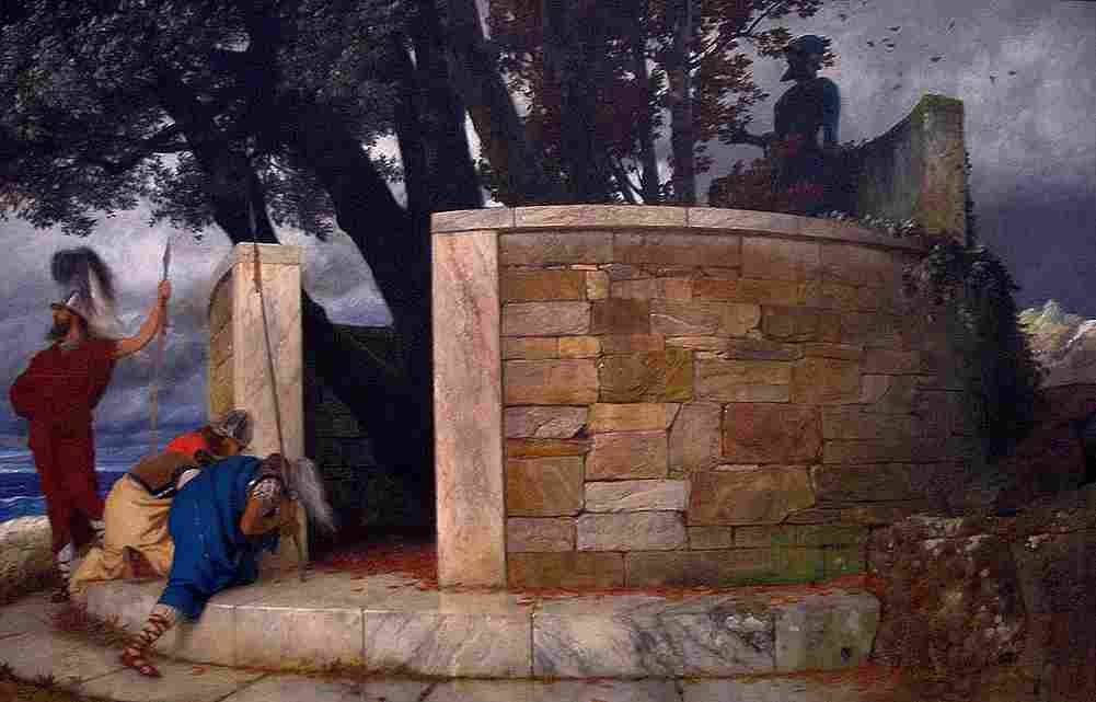 bk sanctuary of hercules Art A4 Photo Print