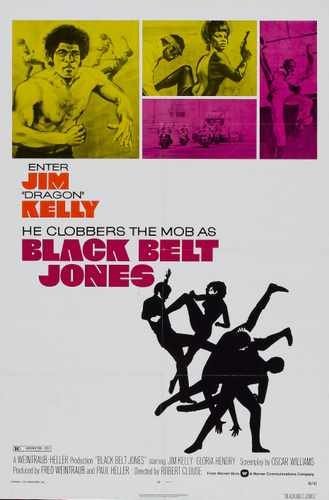 black belt jones  01 film star poster A4 Photo Print