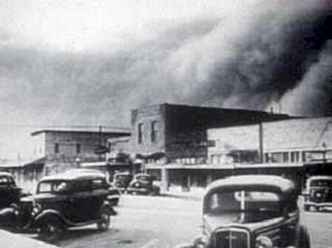 black blizzard oklahoma1980s 1990s A4 Photo Print
