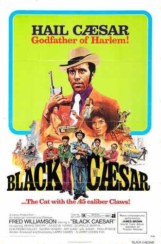 black caesar  01 film star poster A4 Photo Print