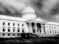 black dome building1980s 1990s A4 Photo Print