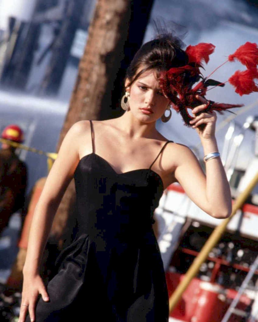 black dress feather1980s 1990s A4 Photo Print