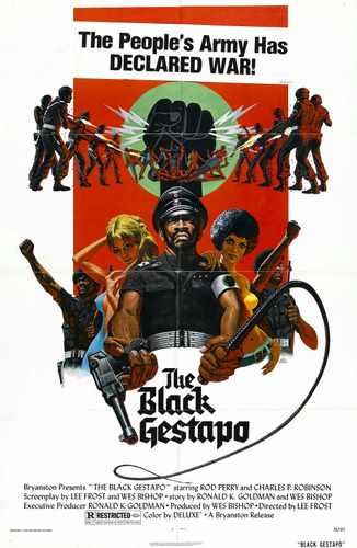 black gestapo  01 film star poster A4 Photo Print