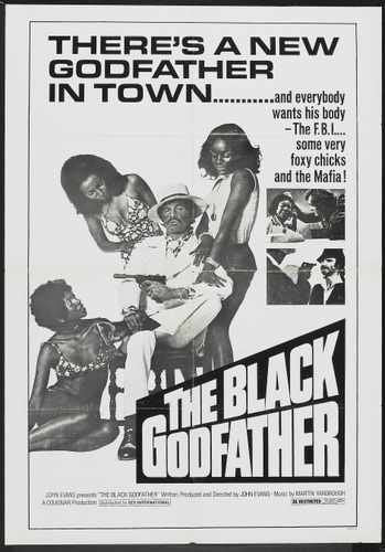 black godfather  01 film star poster A4 Photo Print