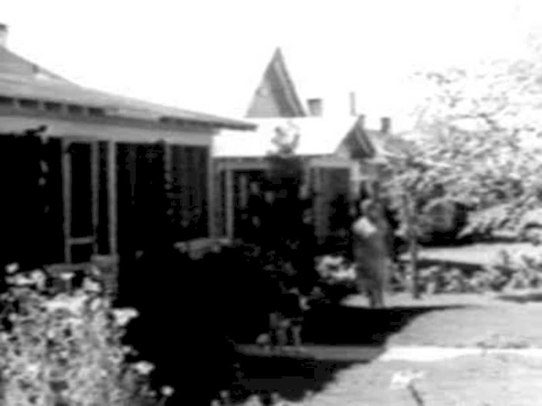black house street1980s 1990s A4 Photo Print