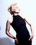 black lace dress1980s 1990s A4 Photo Print
