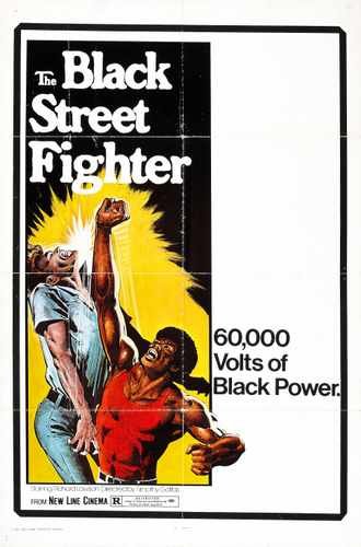 black street fighter  01 film star poster A4 Photo Print