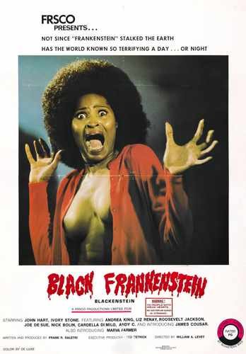 blackenstein  01 film star poster A4 Photo Print