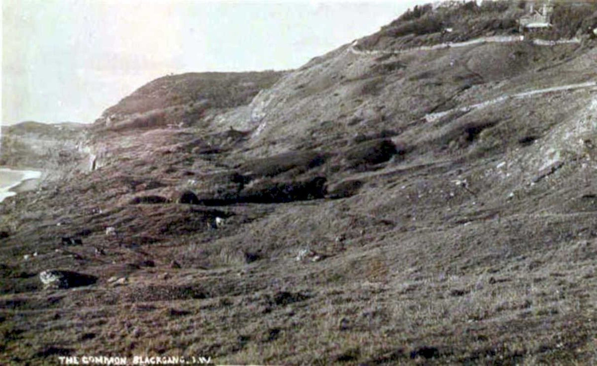 blackfang cliffs isleVintage 1880s 1900s A4 Photo Print