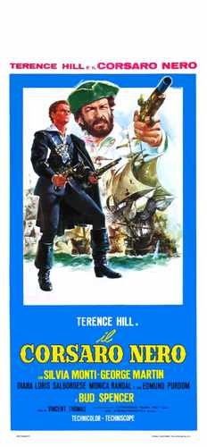 blackie pirate  01 film star poster A4 Photo Print
