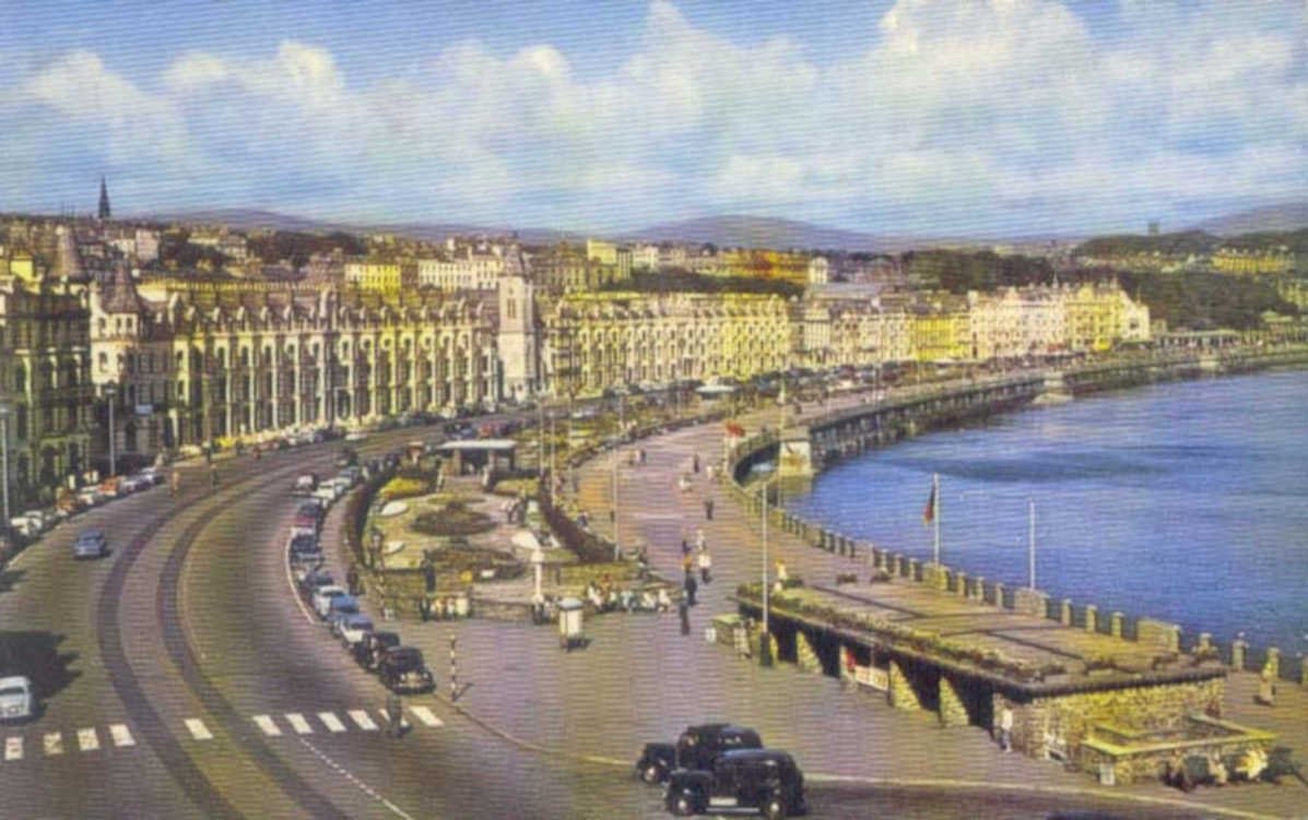 blackpool promenade carsVintage 1880s 1900s A4 Photo Print