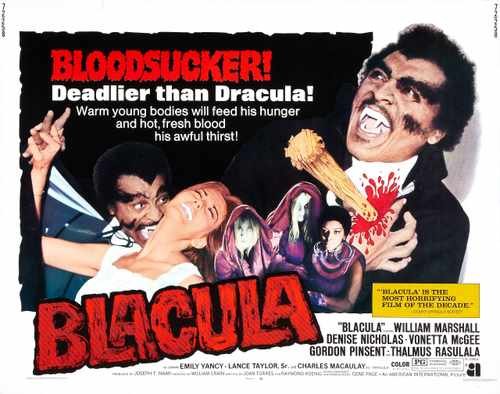 blacula  02 film star poster A4 Photo Print
