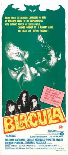 blacula  04 film star poster A4 Photo Print
