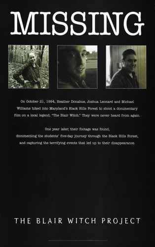 blair witch project  04 film star poster A4 Photo Print