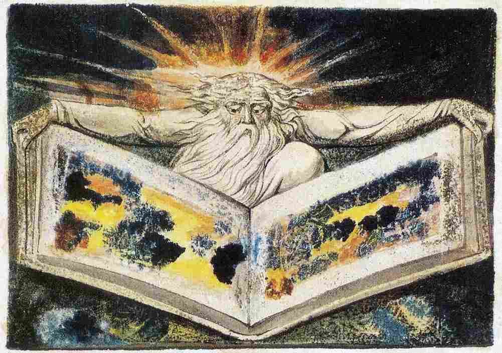 blake Book of my Remembrance Art A4 Photo Print