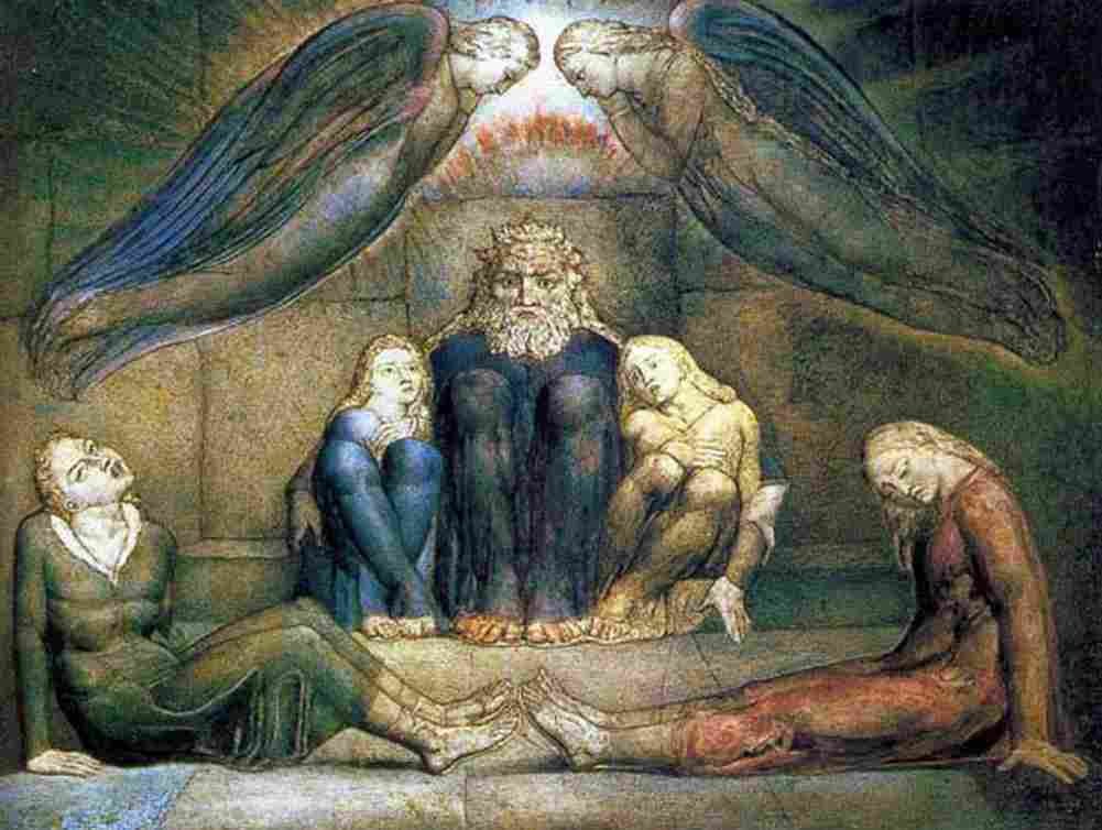 blake count ugolino and his sons in prision Art A4 Photo Print