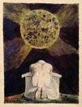 blake frontispiece to the song of los Art A4 Photo Print