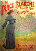 blanche Vintage Advert A4 Photo Print