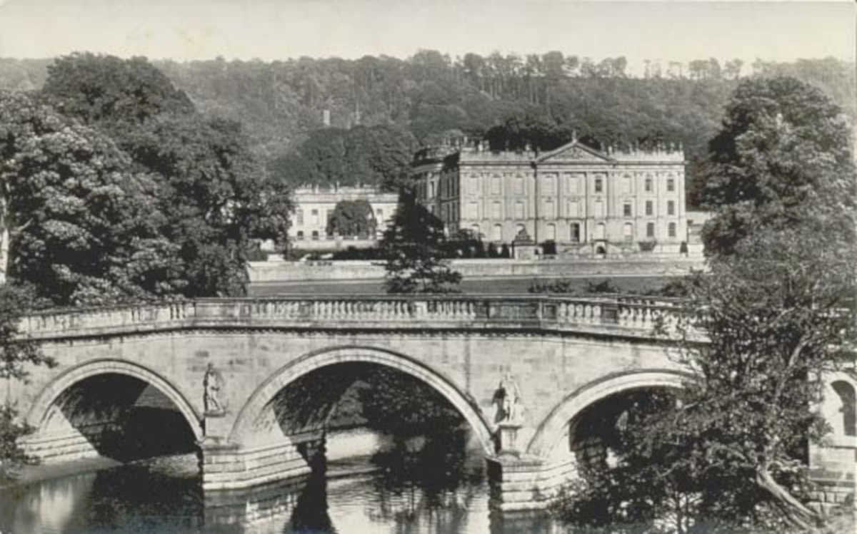 blenheim palace thamesVintage 1880s 1900s A4 Photo Print
