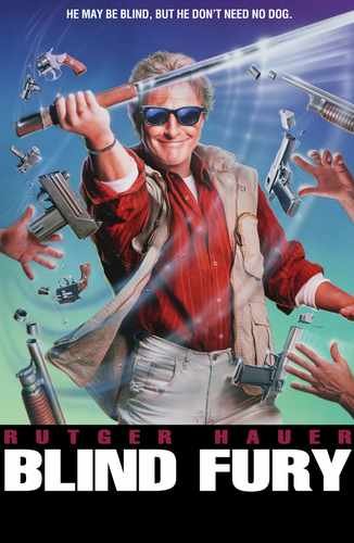 blind fury  01 film star poster A4 Photo Print