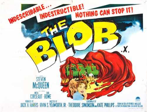 blob 1958  02 film star poster A4 Photo Print