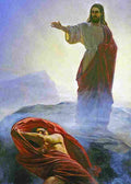 bloch Jesus Tempted Art A4 Photo Print