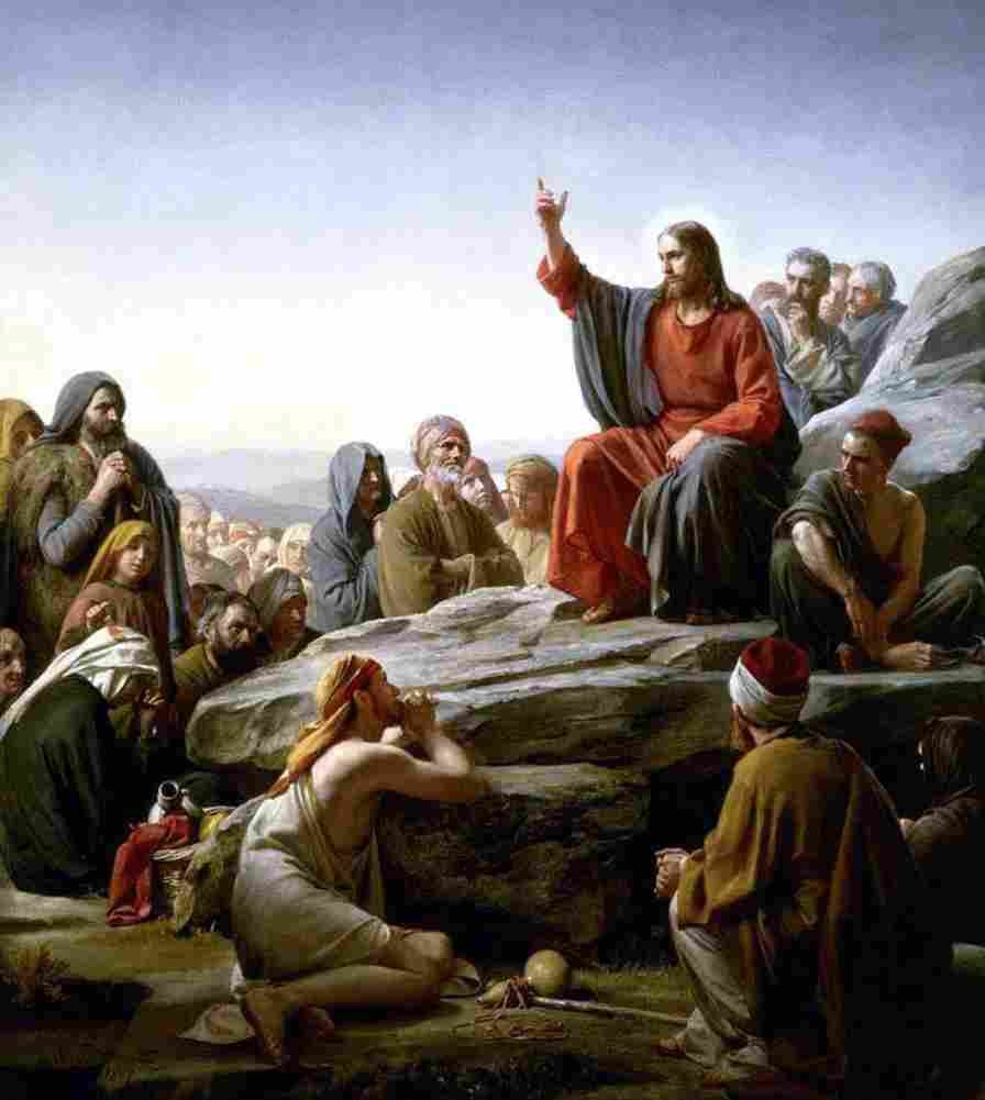 bloch The Sermon on the Mount Art A4 Photo Print