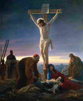 bloch christ at the cross Art A4 Photo Print