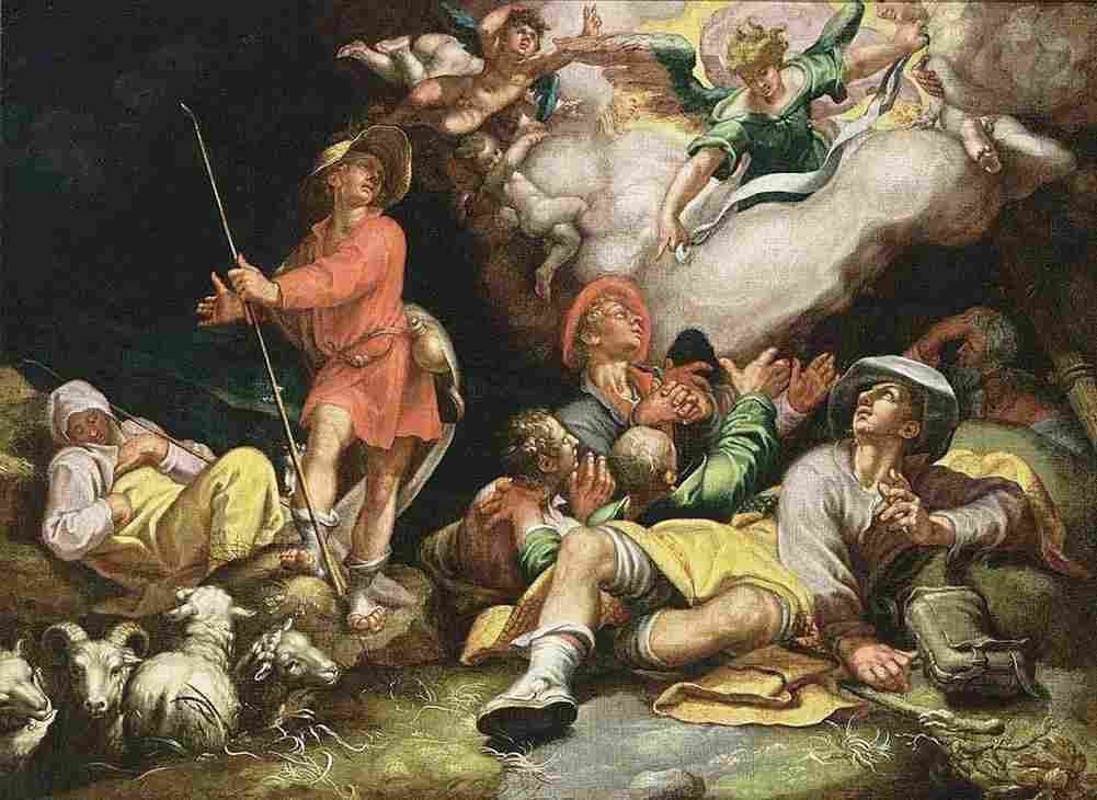 bloemaert abraham adoration of the shepherds Art A4 Photo Print