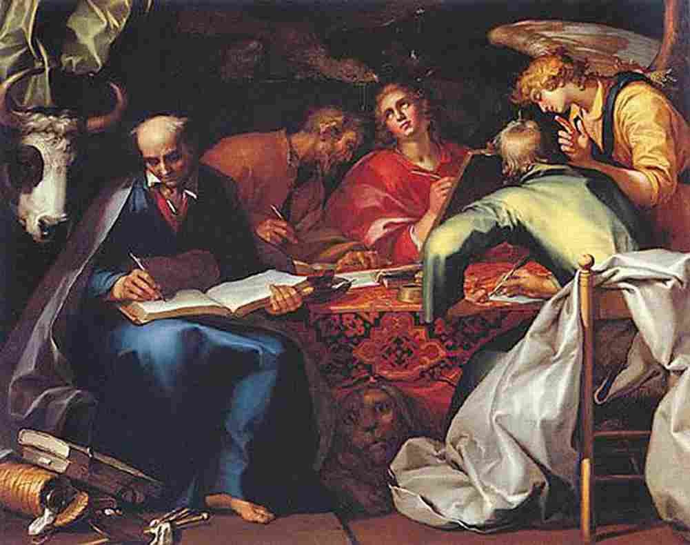bloemaert abraham the four evangelists Art A4 Photo Print