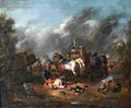 bloemen pieter battle scene Art A4 Photo Print