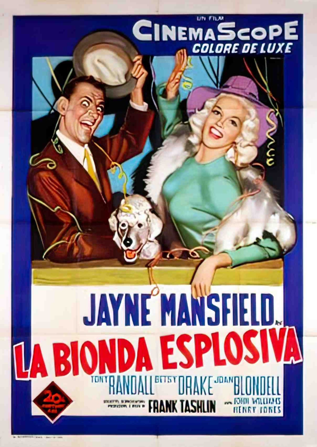 blonde explosive la ital 2F Advert A4 Photo Print
