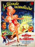 blonde incendiaire la Advert A4 Photo Print